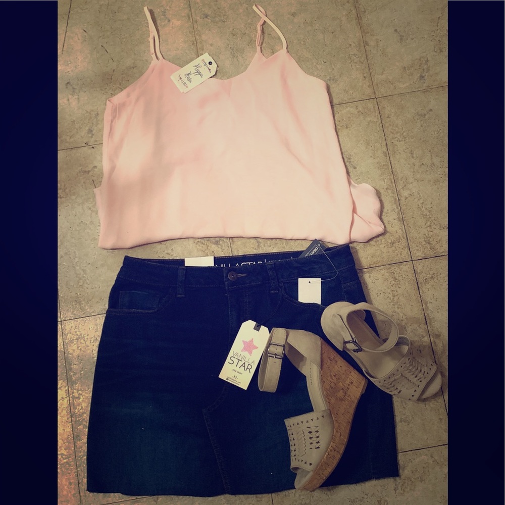Denim Mini skirt